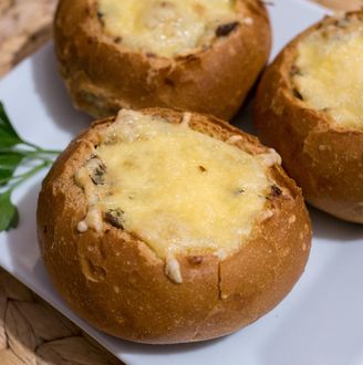 Жульен с курицей и грибами